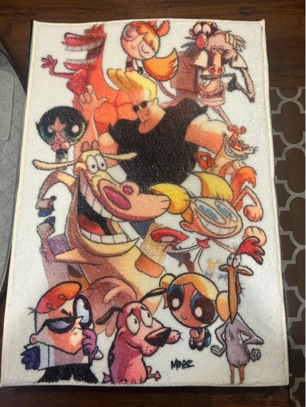 Classic Cartoons tufted rug 22”x32”